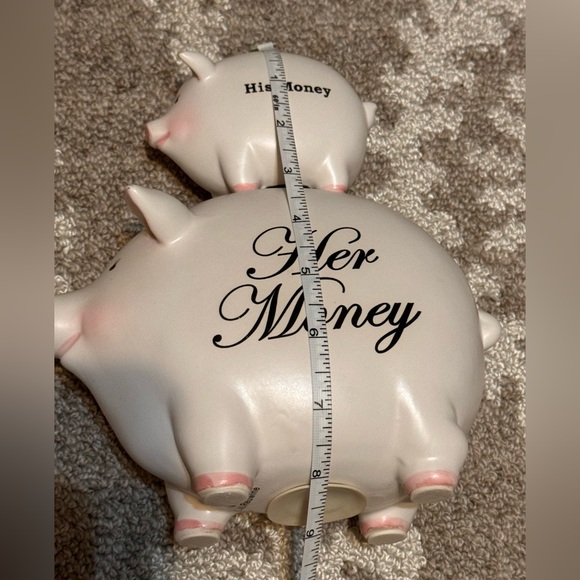 His and Her Money Piggy Banks🐷 - Picture 2 of 11